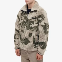 Fear Of God ESSENTIALS Polar Fleece Zip Jacket - Camo