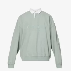 Fear Of God ESSENTIALS Polo Collar Sweatshirt - Sycamore