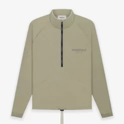Fear Of God ESSENTIALS Summer Half Zip Track Jacket Pistachio - Pistachio