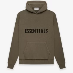 Fear Of God ESSENTIALS Summer Knitted Hoodie Harvest - Harvest
