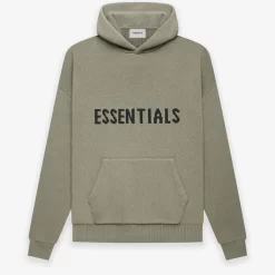 Fear Of God ESSENTIALS Summer Knitted Hoodie Pistachio - Pistachio