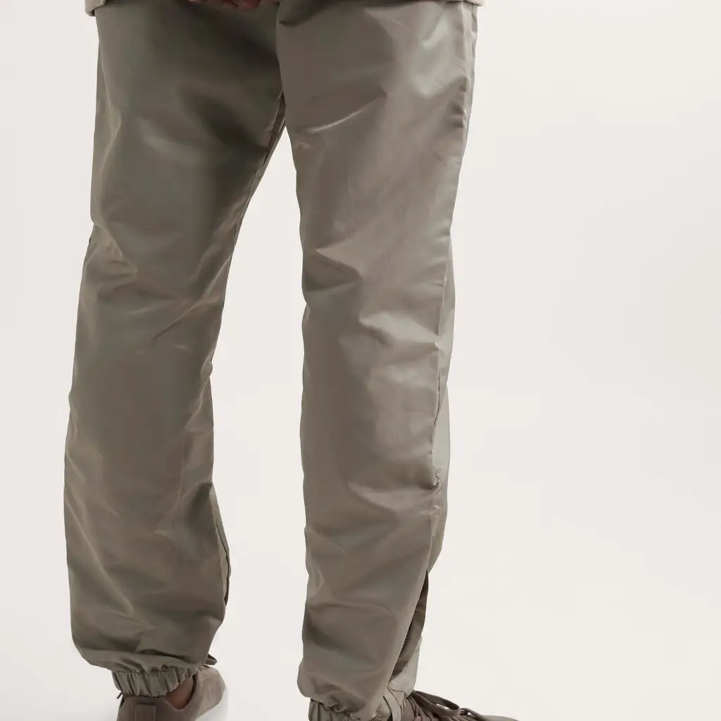 Fear Of God ESSENTIALS Tapered Logo-Appliqued Taslan Nylon Track Pants - Desert Taupe - Image 2