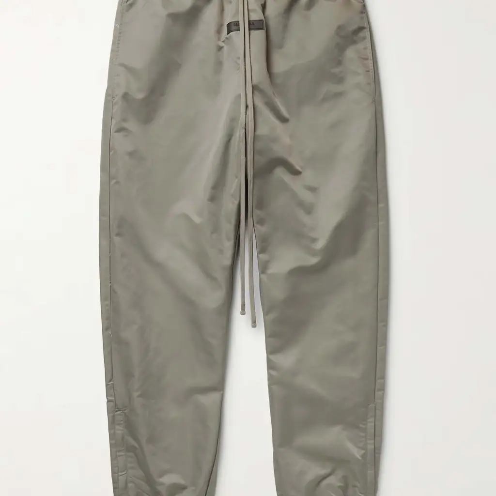 Fear Of God ESSENTIALS Tapered Logo-Appliqued Taslan Nylon Track Pants - Desert Taupe
