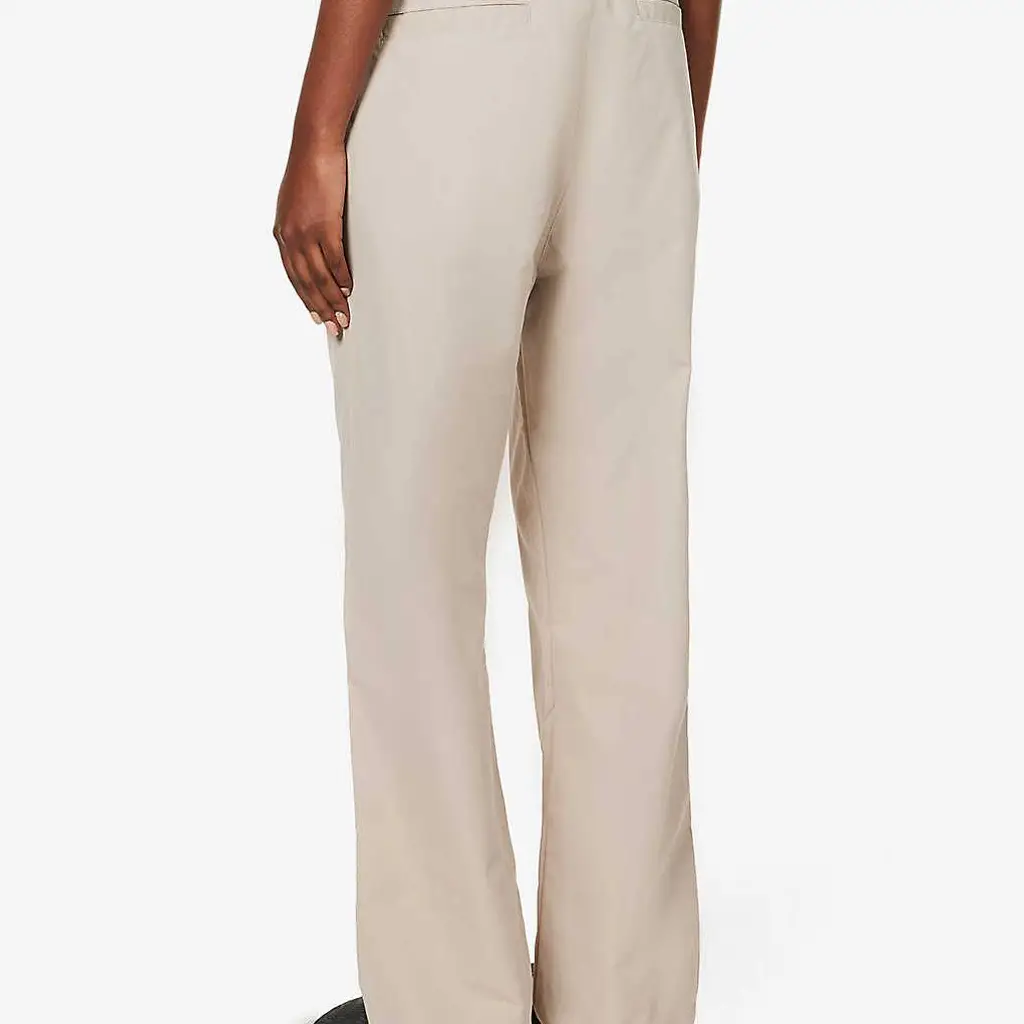Fear Of God ESSENTIALS Drawstring Waist Trousers - Smoke - Image 3