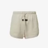Fear Of God ESSENTIALS Brand Applique Cotton Short - Seal
