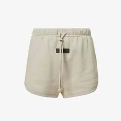 Fear Of God ESSENTIALS Brand Applique Cotton Short - Seal