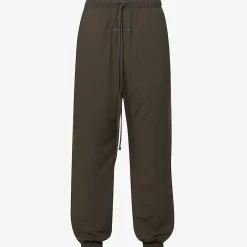 Fear Of God ESSENTIALS Brand Patch Jogging Bottoms - Off-Black