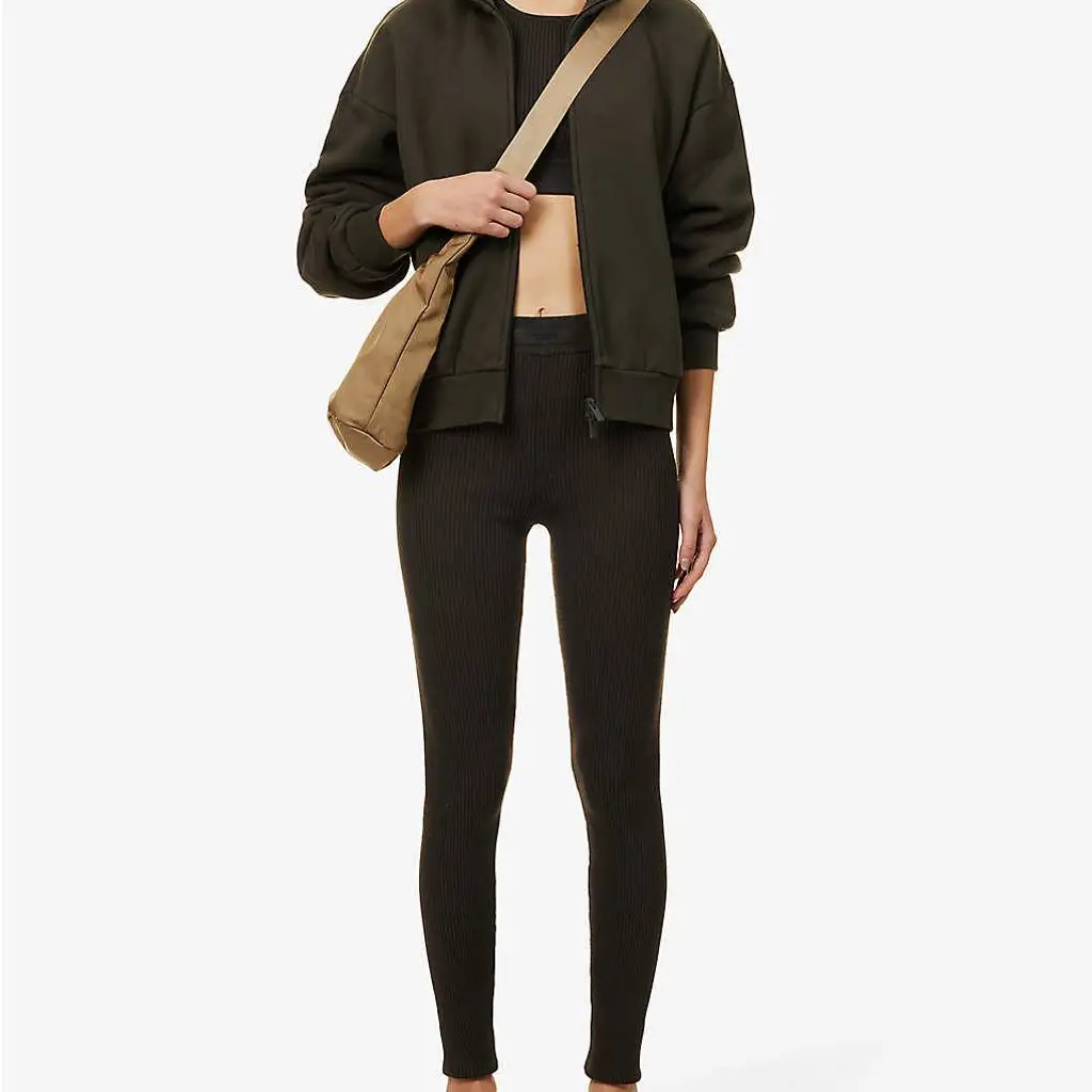 Fear Of God ESSENTIALS Woven Trousers - Off-Black - Image 4