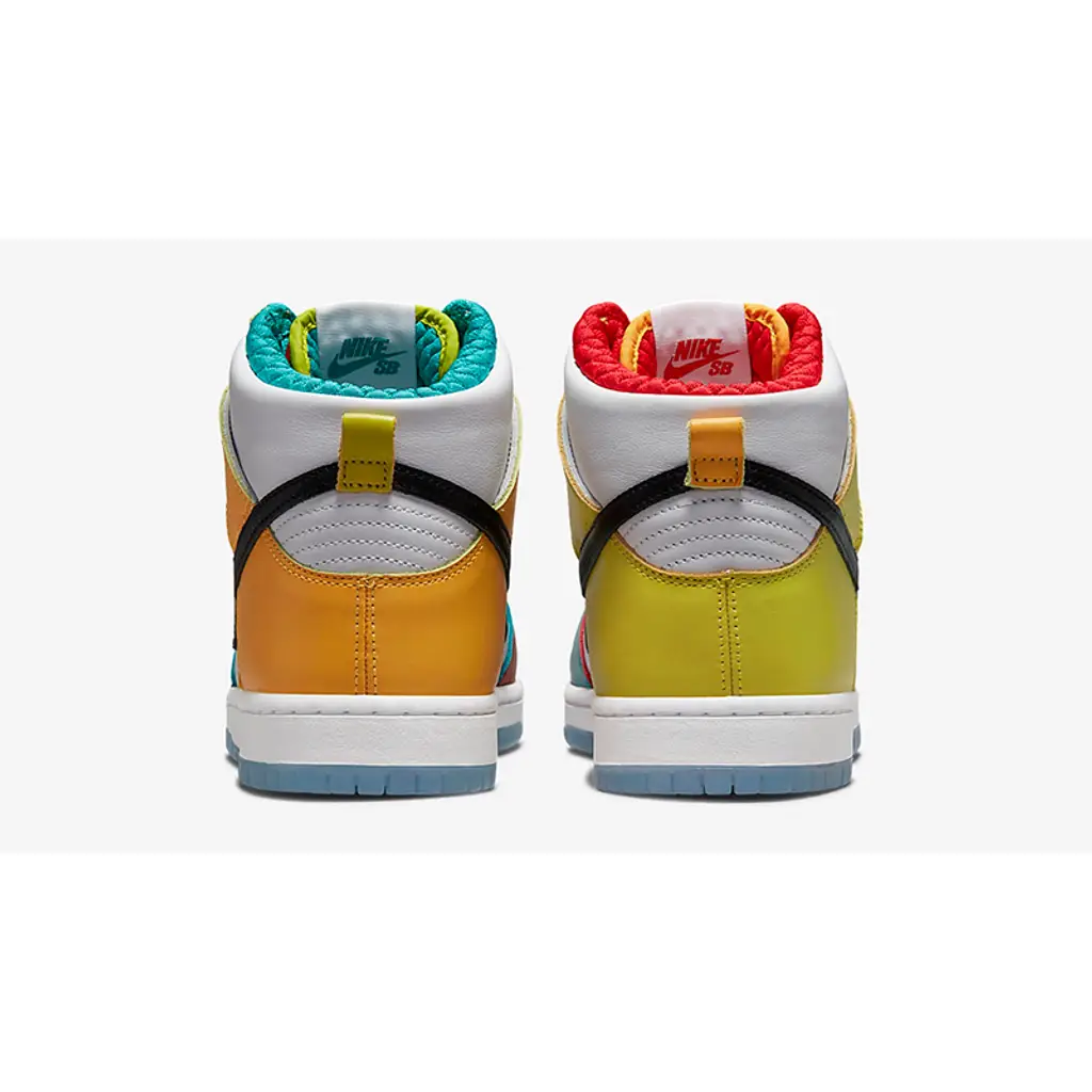 FroSkate X Nike SB Dunk High All Love No Hate Multi - Image 3