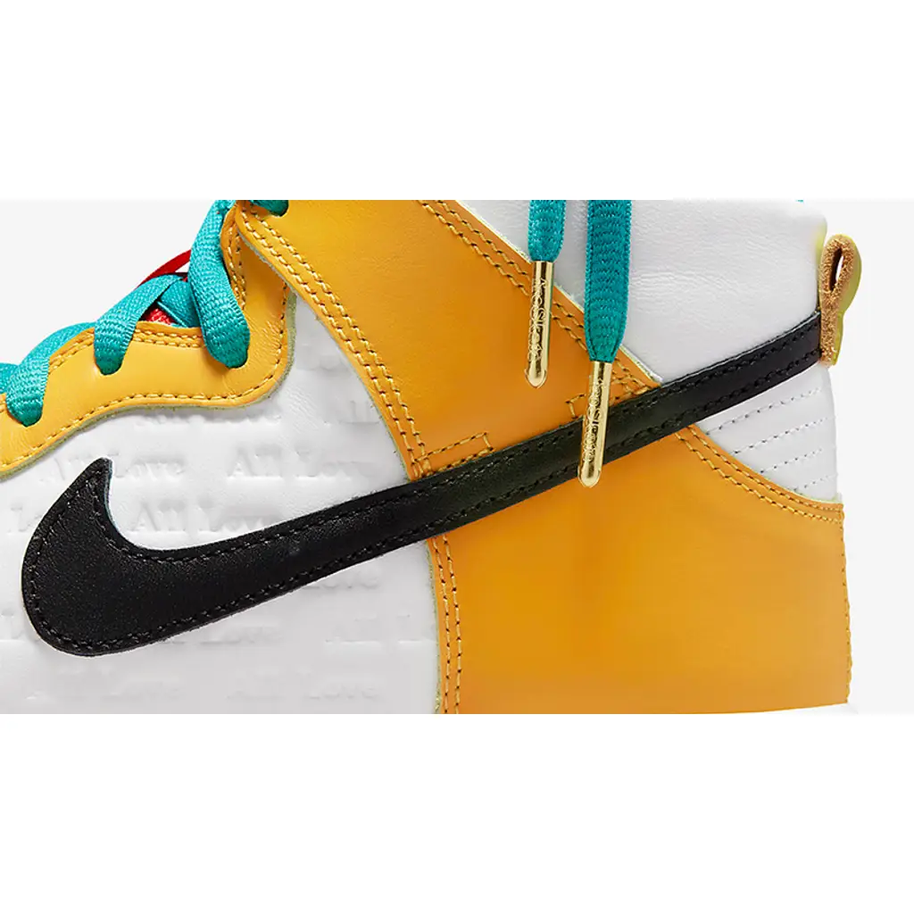 FroSkate X Nike SB Dunk High All Love No Hate Multi - Image 6