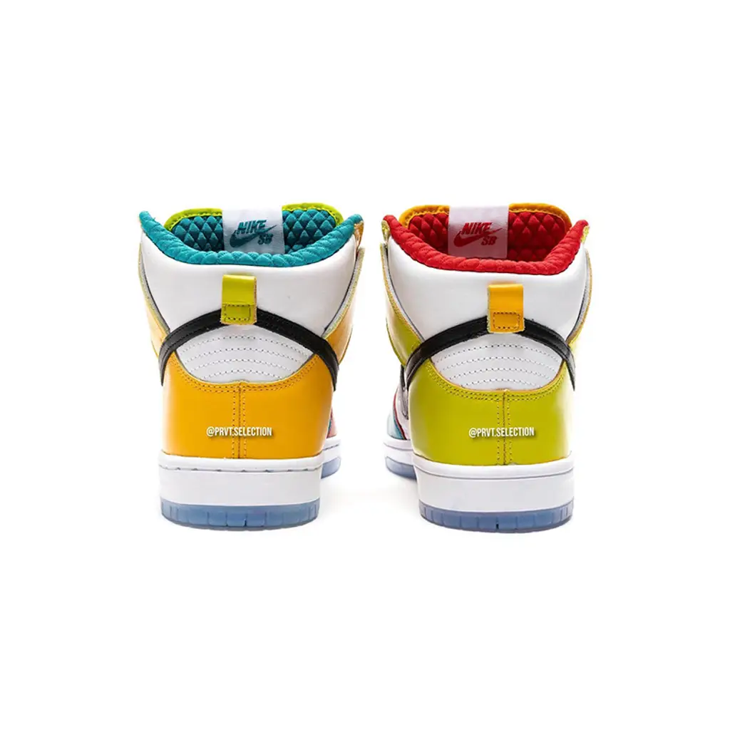 FroSkate X Nike SB Dunk High All Love No Hate Multi - Image 14