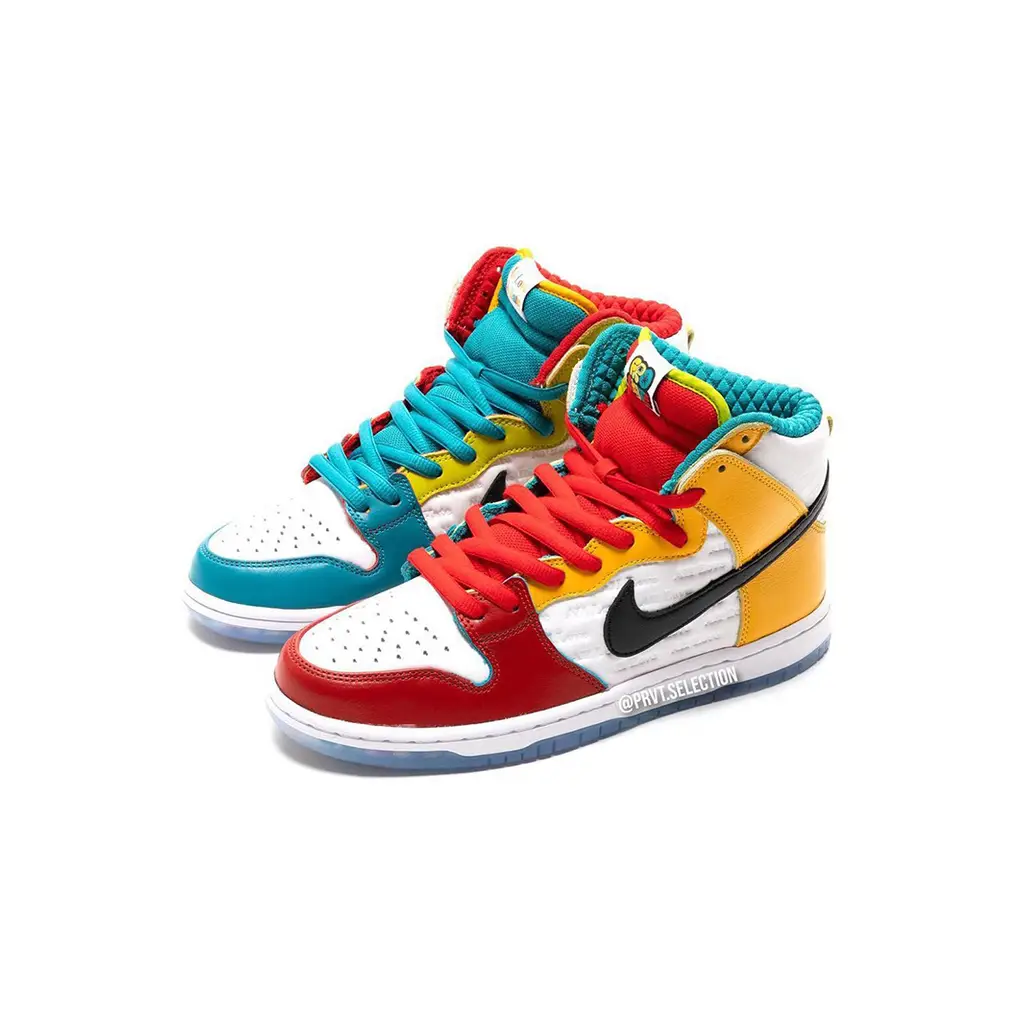 FroSkate X Nike SB Dunk High All Love No Hate Multi - Image 10