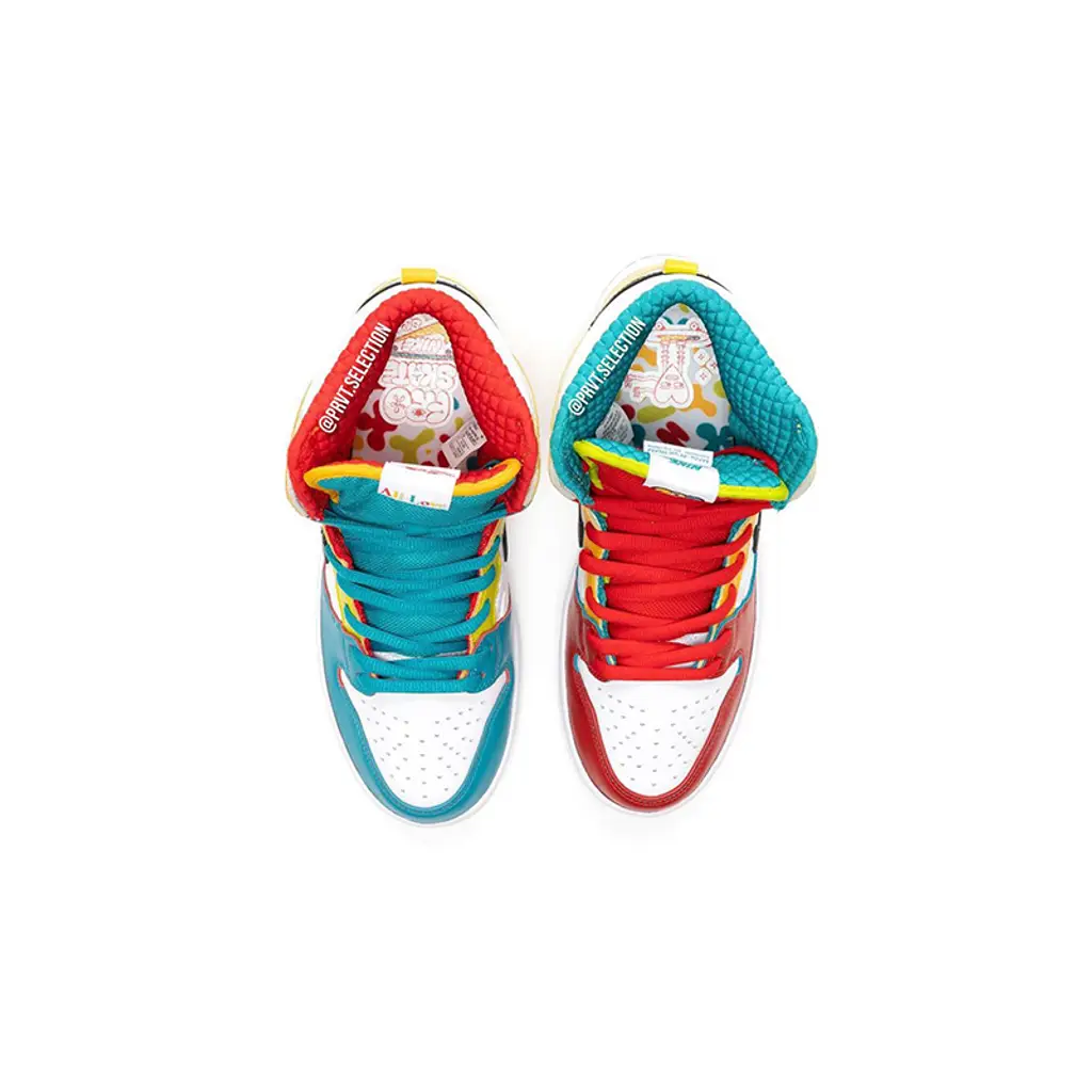 FroSkate X Nike SB Dunk High All Love No Hate Multi - Image 12