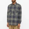 Gramicci Flannel Shirt - Navy