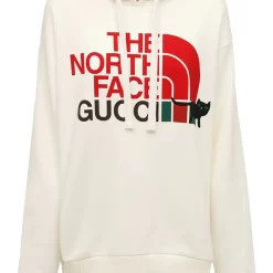 Gucci X The North Face Cotton Jersey Hoodie - Sunlight