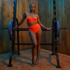 IVY PARK X Adidas Bikini Bottom - Solar Orange