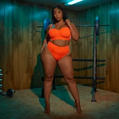 IVY PARK X Adidas Bikini Bottom (Plus Size) - Solar Orange