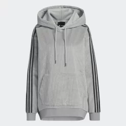 IVY PARK X Adidas Corduroy Hoodie - Solid Grey