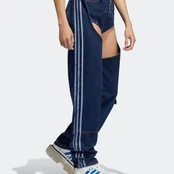 IVY PARK X Adidas Denim Chap Jeans - Dark Navy