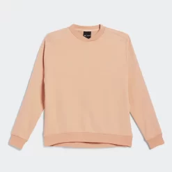 IVY PARK X Adidas French Terry Crewneck Sweatshirt - Ambient Blush