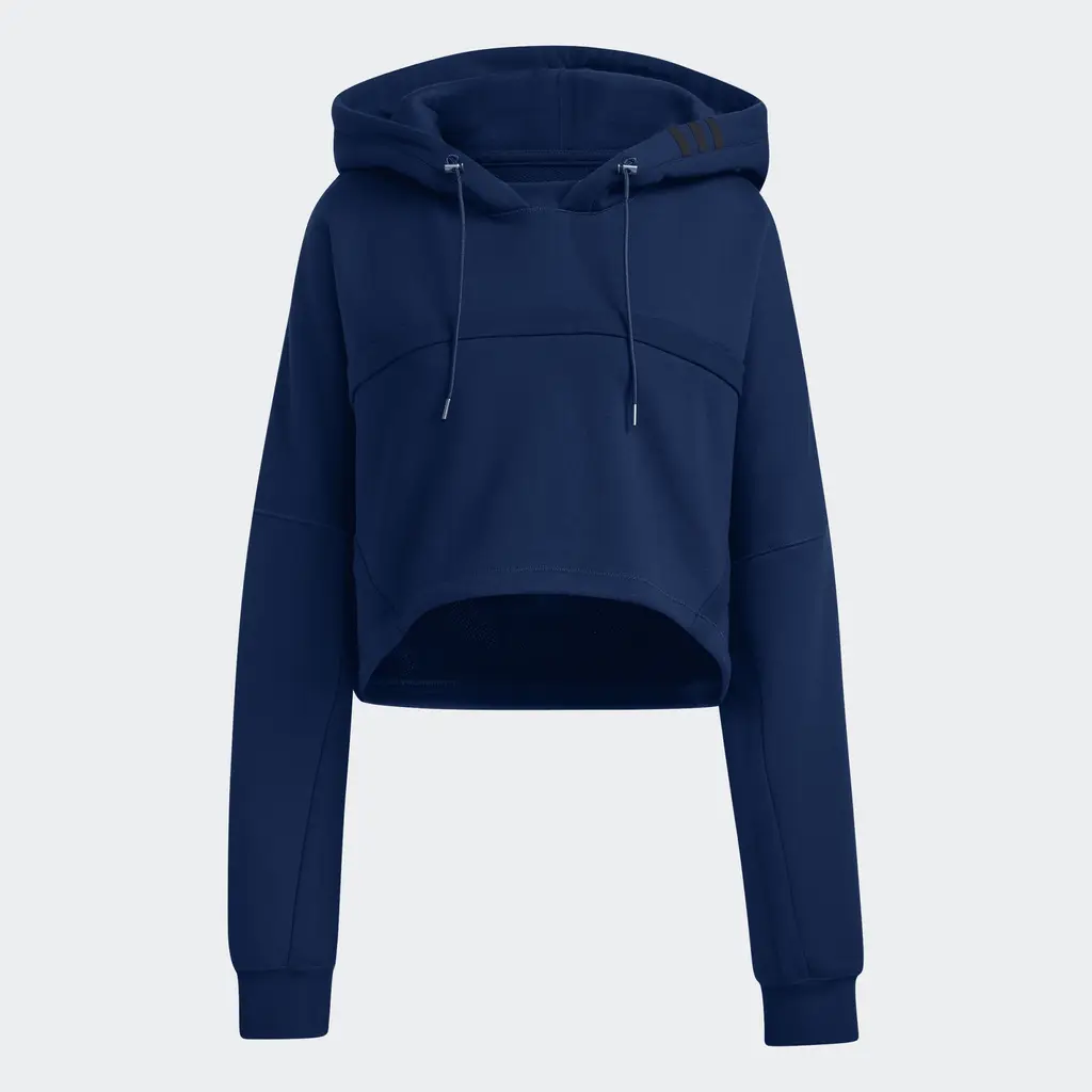 IVY PARK X Adidas Hooded Cropped Shrug - Dark Blue