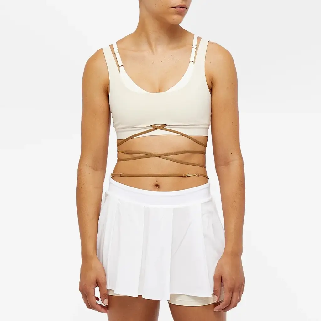 Jacquemus X Nike Bra - Pearl White