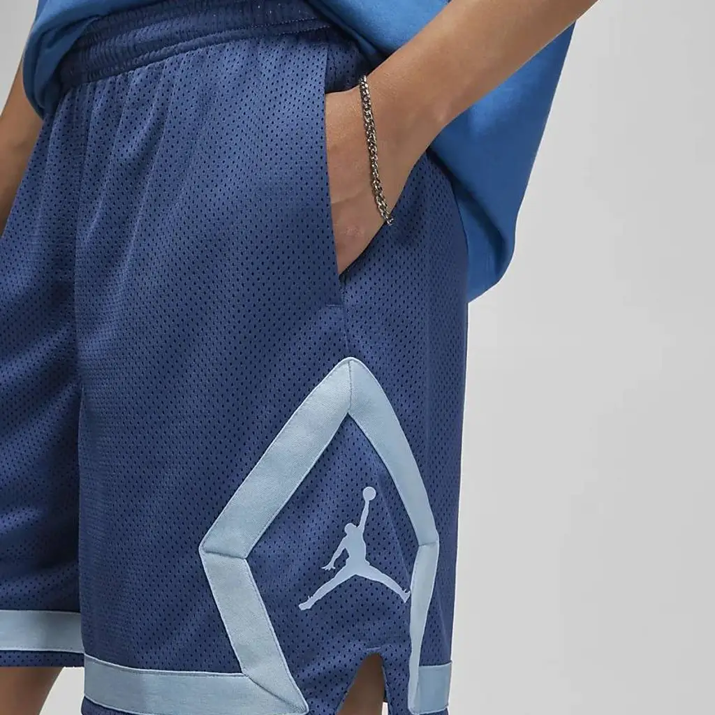 Nike Jordan Heritage Diamond Shorts - Blue - Image 5