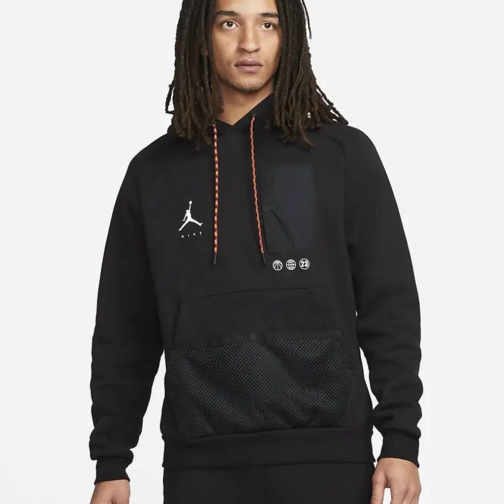 Nike Jordan Jumpman Fleece Pullover Hoodie - Black