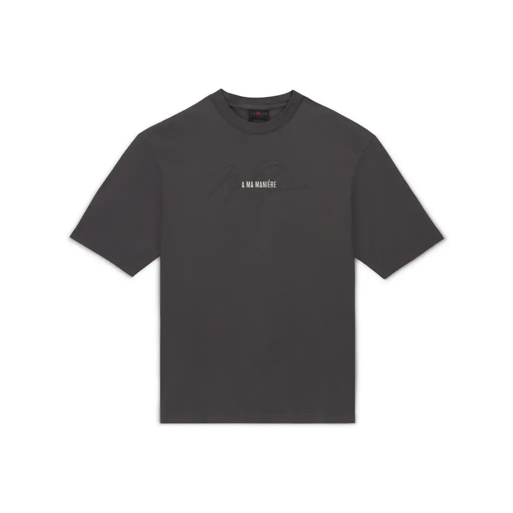 Nike Jordan X A Ma Maniere Short Sleeve T-Shirt - Grey - Image 3