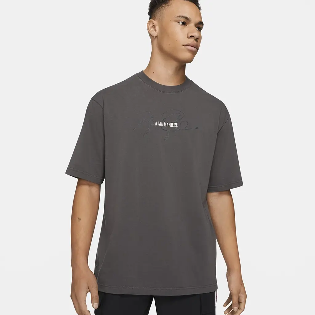 Nike Jordan X A Ma Maniere Short Sleeve T-Shirt - Grey