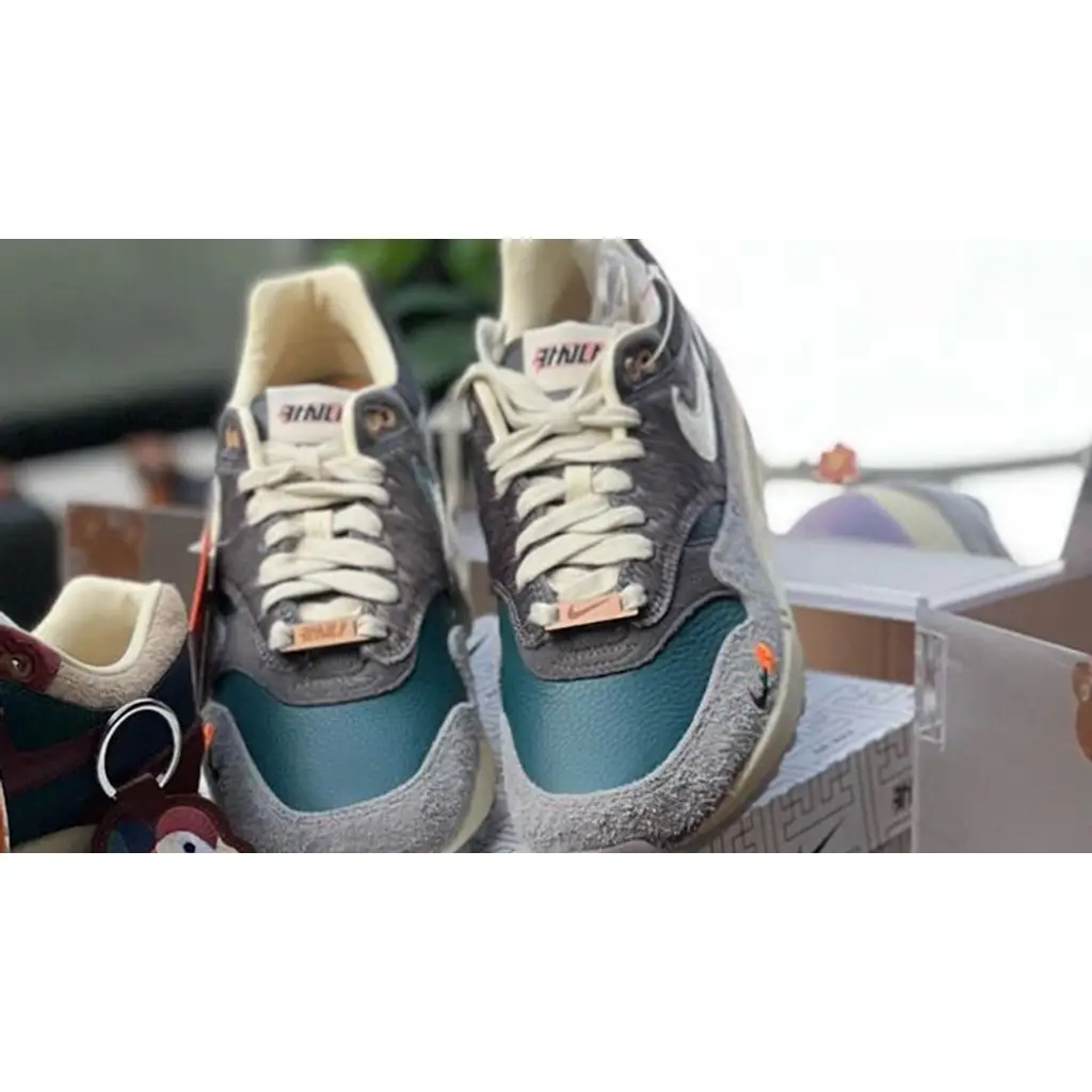 Kasina X Nike Air Max 1 Better Together Blue Grey - Image 7