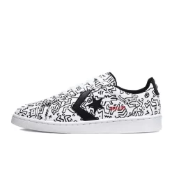 Keith Haring X Converse Pro Hi Egret Black