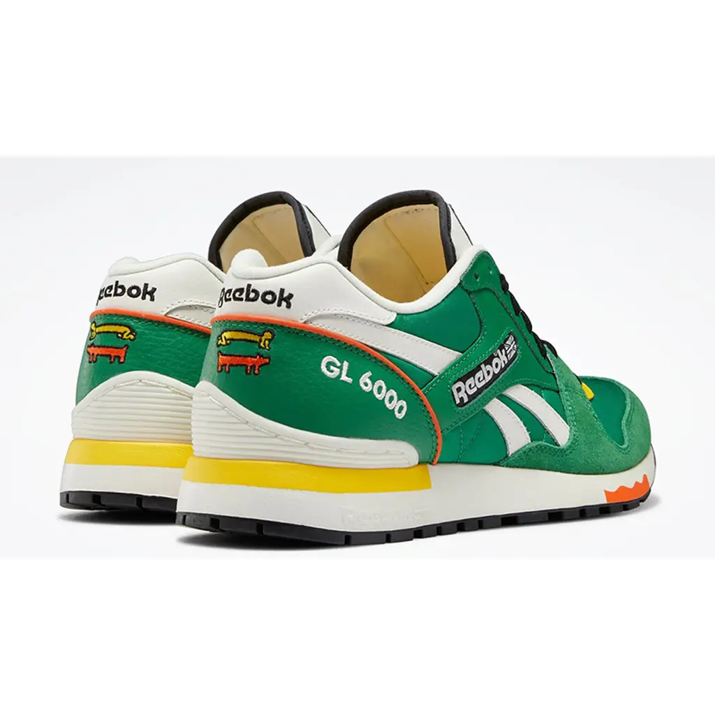 Keith Haring X Reebok GL 6000 Green - Image 2