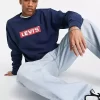 Levis Levi's Boxtab Logo Sweatshirt - Navy