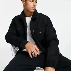 Levis Levi's Sherpa Trucker Jacket - Black