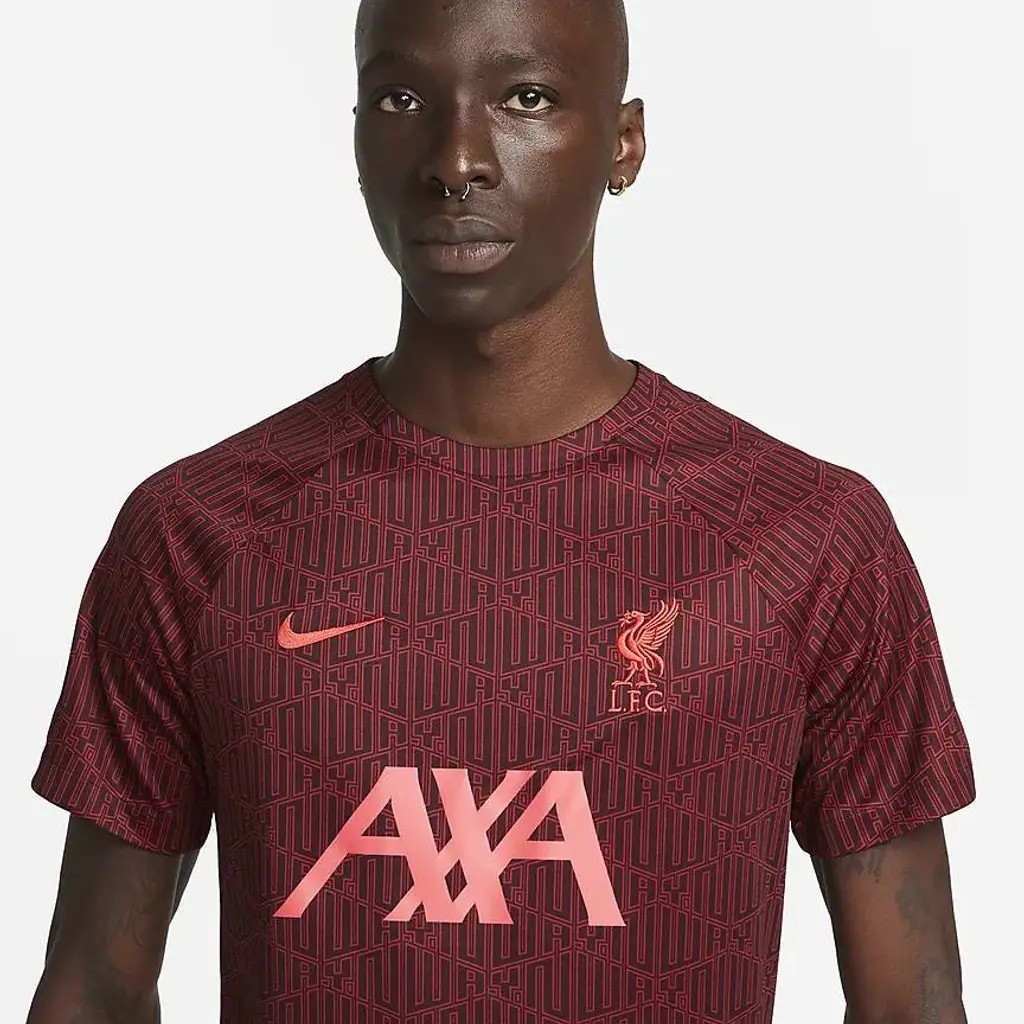 Liverpool F.C. Nike Dri-FIT Pre-Match Football Top - Red - Image 4