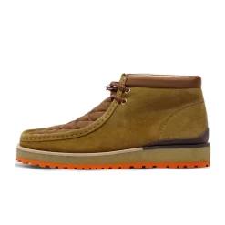 Moncler X Clarks Originals Wallabee Boots Camel