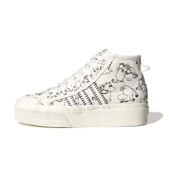 Moomin X Adidas Nizza Platform Mid Off White