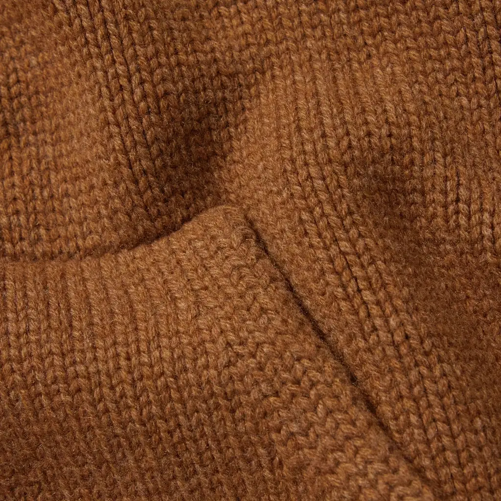 MR Porter X Fear Of God Wool And Cashmere-Blend Hoodie Brown - Brown - Image 4