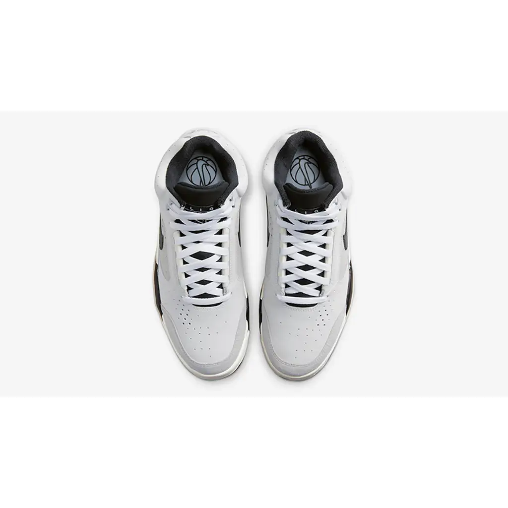 Nike Air Flight Lite Mid Grey Black - Image 3