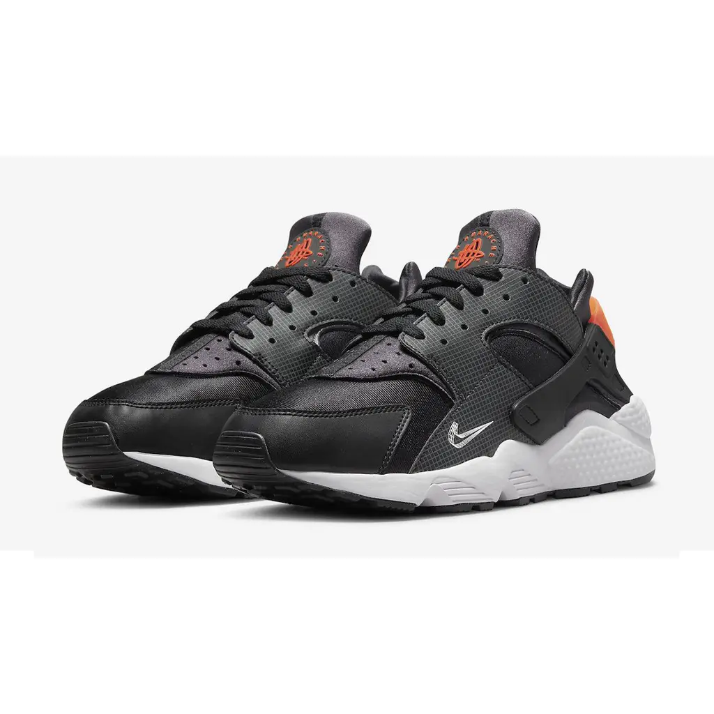 Nike Air Huarache 3D Swoosh Black - Image 2