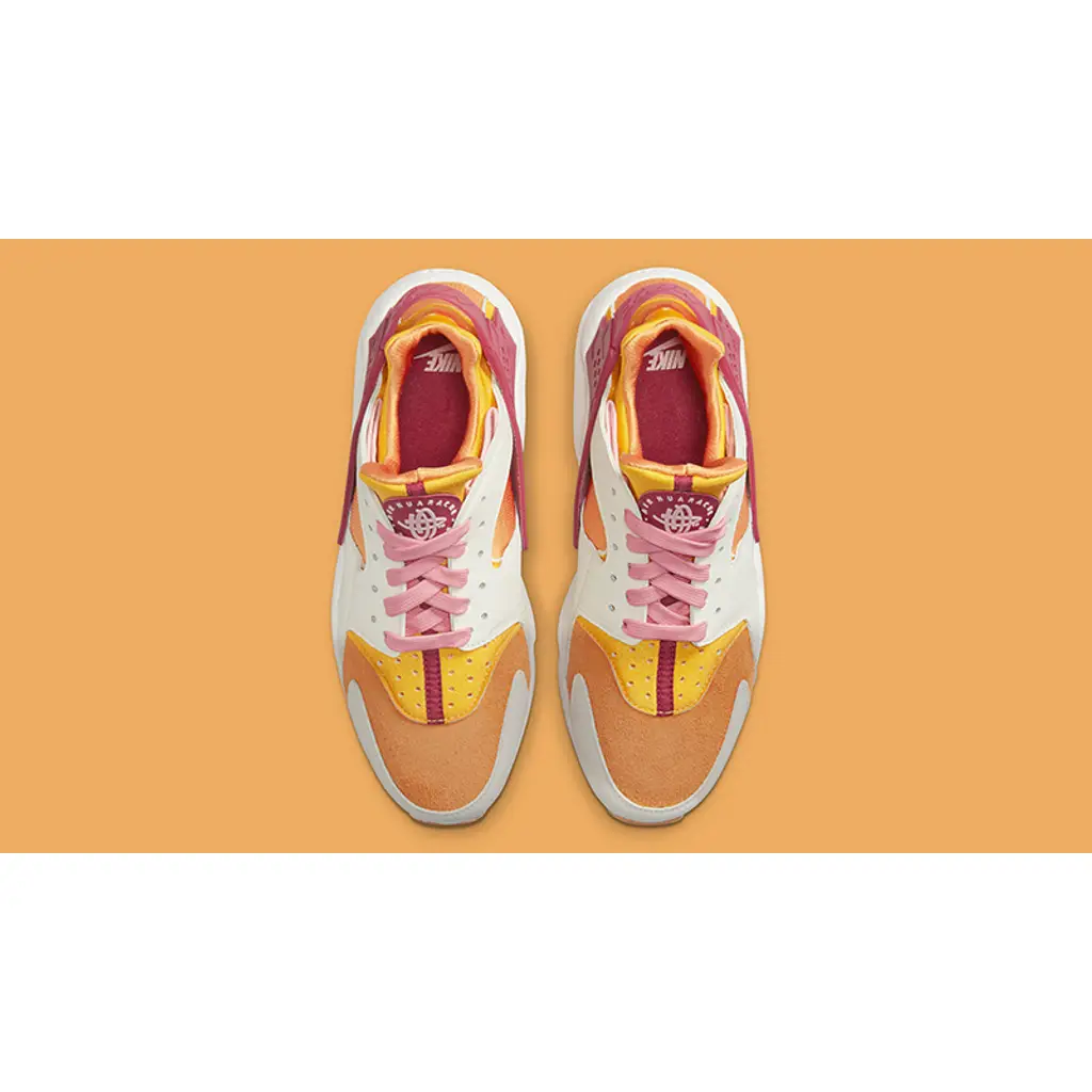 Nike Air Huarache Sail Rush Maroon - Image 3