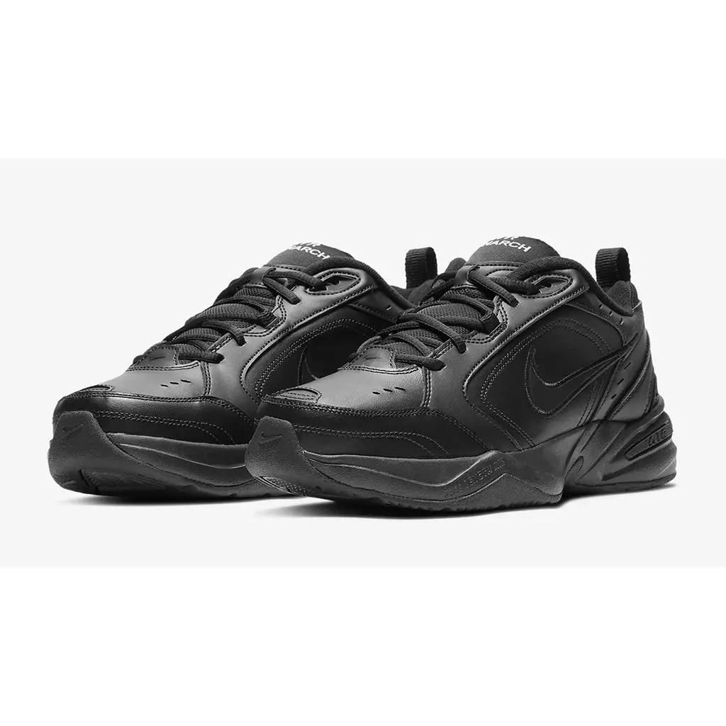 Nike Air Monarch 4 Black - Image 2