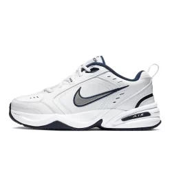 Nike Air Monarch 4 White Metallic Silver