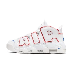 Nike Air More Uptempo White Red Blue