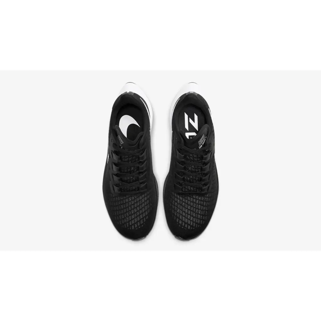 Nike Air Zoom Pegasus 37 Black White - Image 3
