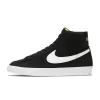 Nike Blazer Mid 77 Suede Black White