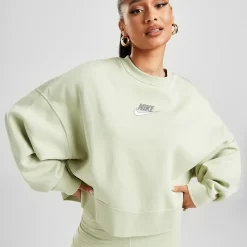 Nike Double Futura Crew Sweatshirt - Green