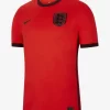 Nike England 2021 Stadium Away Dri-FIT Football Shirt - Bright Crimson