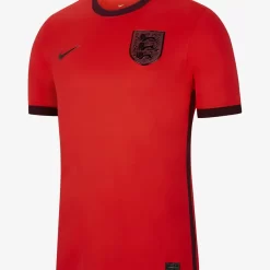 Nike England 2021 Stadium Away Dri-FIT Football Shirt - Bright Crimson